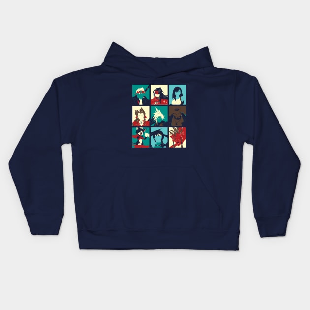 Final Pop Kids Hoodie by Donnie